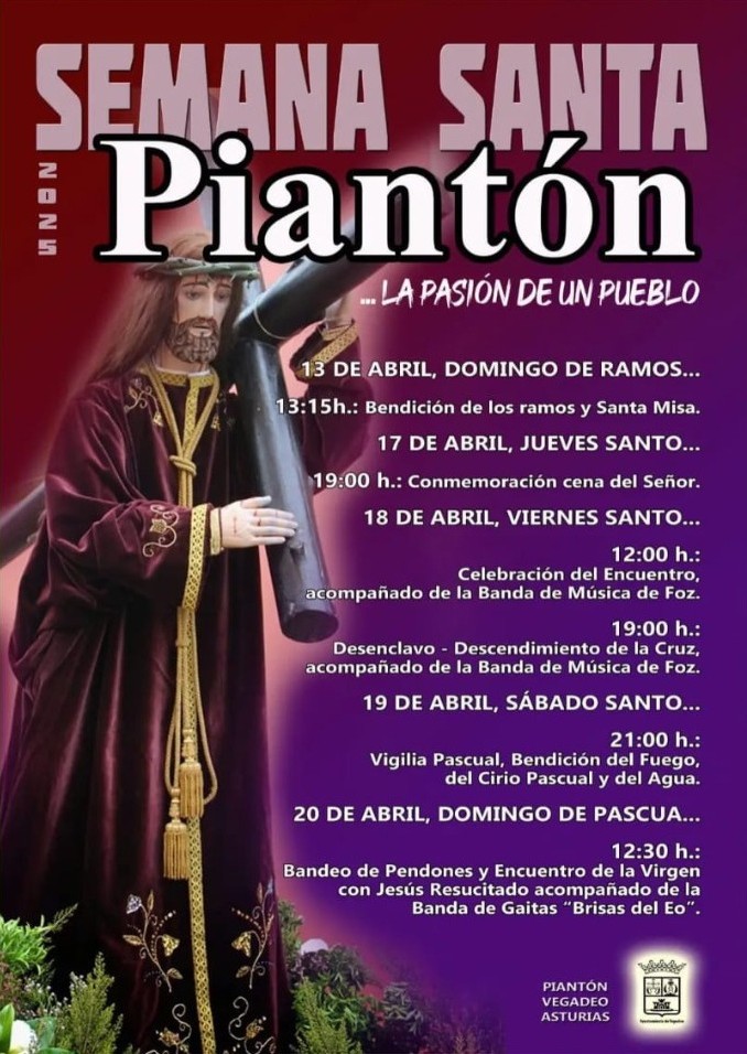 Semana Santa en Piantón 2025 Piantón